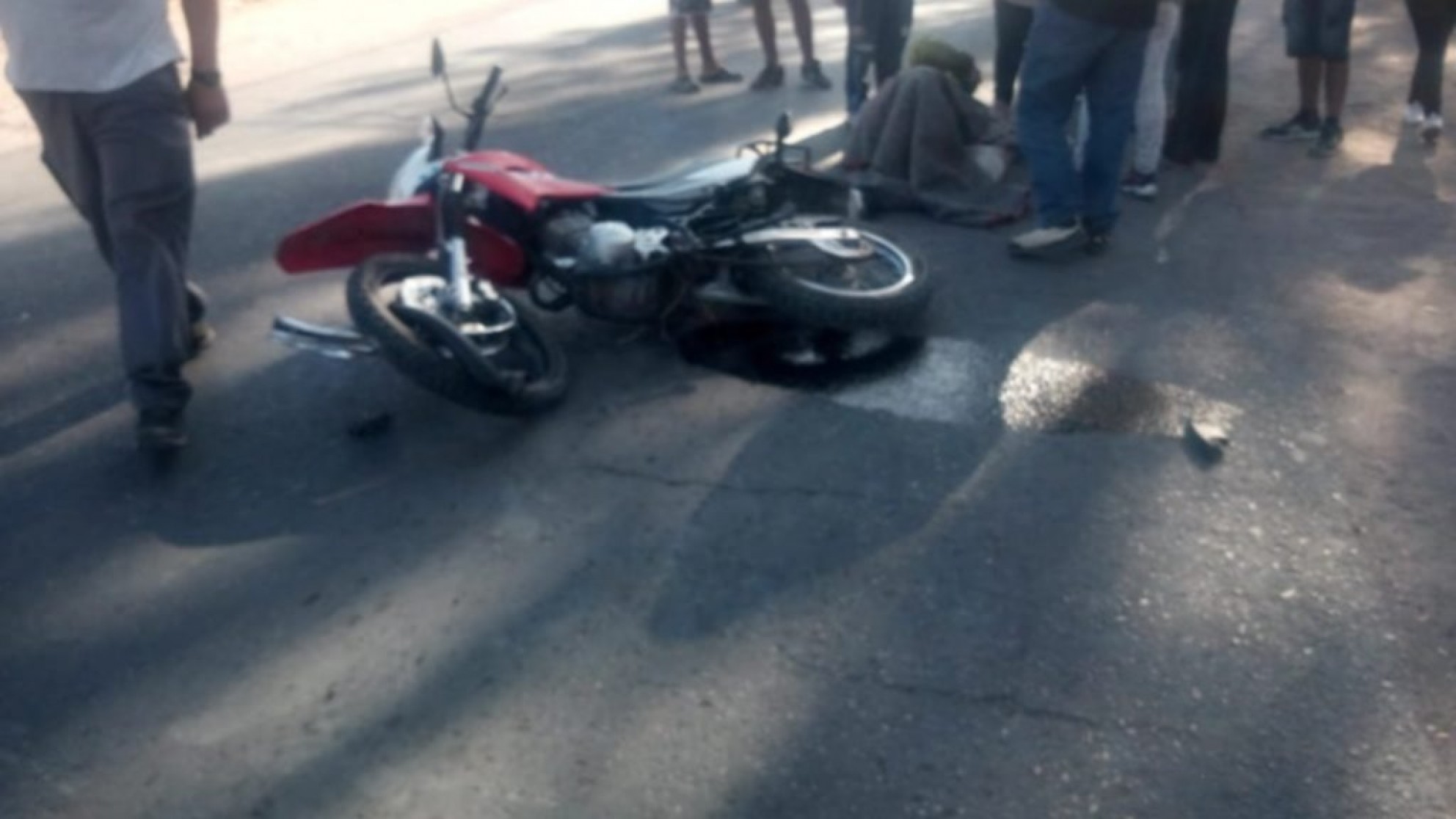 Falleció un hombre en moto al chocar con un camión en San Rafael